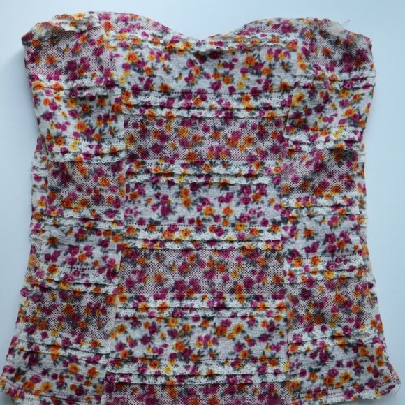 Floral Print Summer Top - Picture 1 of 4